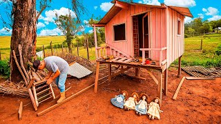 ENCONTREI A CASA DA BONECA ABANDONADA E LEVEI PRA FAZENDA ..o pior aconteceu
