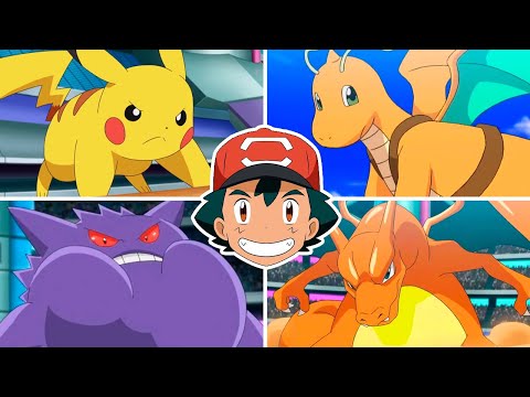 10 MELHORES POKÉMON DO ASH KETCHUM !!