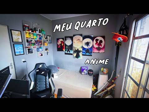 Como é o Quarto De uma Gamer Que Gosta de Animes?