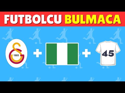 Futbolcuları Emojilerle TAHMİN ET! ⚽🔥Zor Futbol Bulmacaları 🏆Bul Bakalım