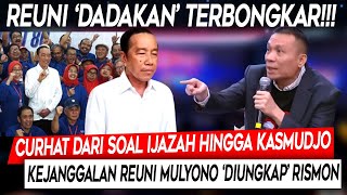 Terbongkar❗Curhat Dari Soal Ijazah Hingga Kasmudjo, Kejanggalan Reuni Mulyono 'Diungkap' Rismon