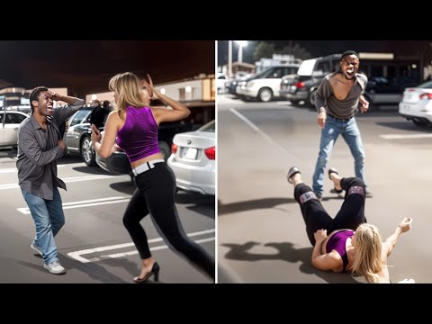 Karen ATTACKS Him Then Gets KNOCKED OUT COLD!
