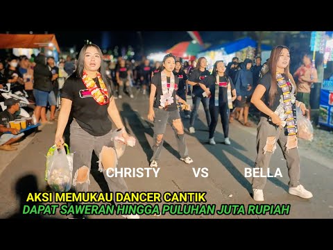 🔴JUARA DANCER CANTIK TERBAIK KARNAVAL TEMUREJO BWI KIRAB BUDAYA 2025 Christy vs Bella