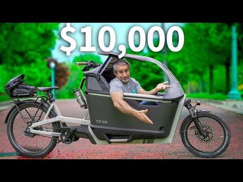 I Tested The Boujiest Cargo Bike You Can Buy