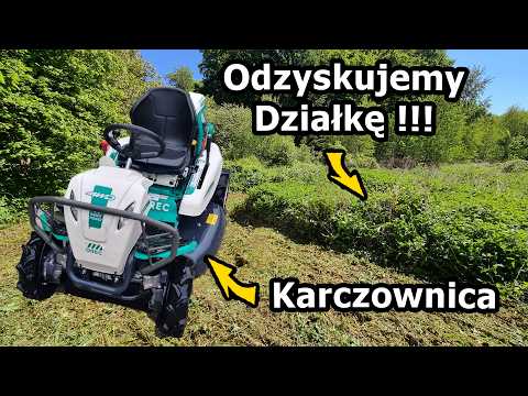 Karczownica OREC na Siedlisku !!! - Wykaszam Jeżyny, Dzikie Róże, Pokrzywy i Wysokie Trawy! (#1059)