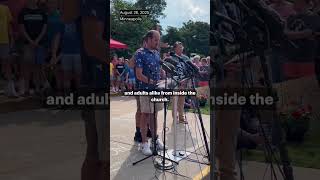 Father of child slain in Annunciation Church shooting speaks about son