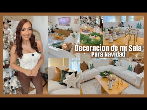 Decoración Navideña en mi Sala | Estilo, Calidez y Elegancia ✨