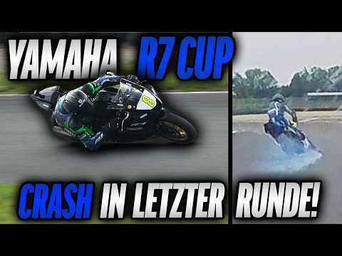 STURZ IN DER LETZTEN RUNDE! | YAMAHA R7 CUP | IDM 2024