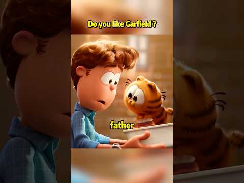 Garfield's dad: I'd rather you get happy than be my child❤️#cartoon  #shorts