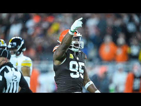 Myles Garrett's best plays from 3-sack game vs. Steelers | Week 12