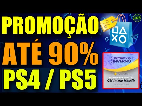 Nova Promoção de Inverno PS4 e PS5 – Descontos EXCLUSIVOS pra PS Plus