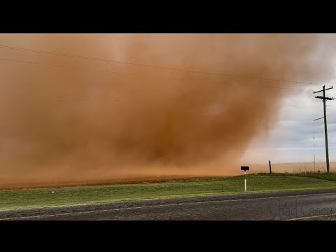 Strong Texas Dust Devil Intercept - September 22, 2024 {CC}