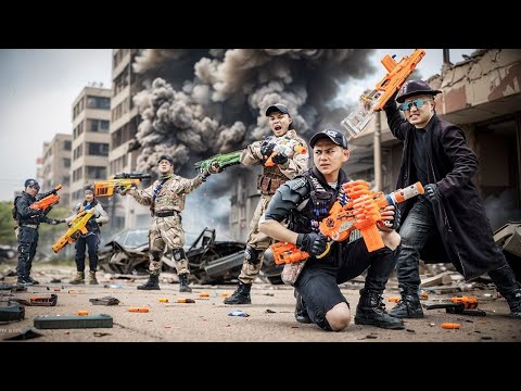 LTT Nerf War : Epic Nerf Guns Battle of SEAL X Hero Team to Save the World!