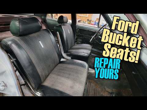 Repair Techniques for 1960s Bucket Seats