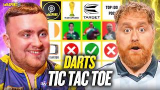 DARTS TIC TAC TOE VS LUKE LITTLER