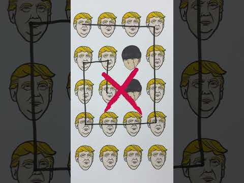 donald trump and mashle burnedead sang bling-bang-bang-born #shorts #mashlemagicandmuscles