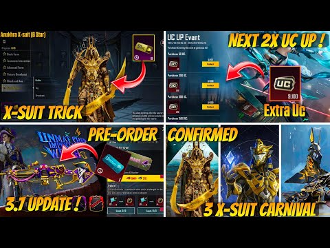 OMG 😲 X-suit CHEAP Uc Trick | New Mummy Suit  | X-suit CARNIVAL Release Date