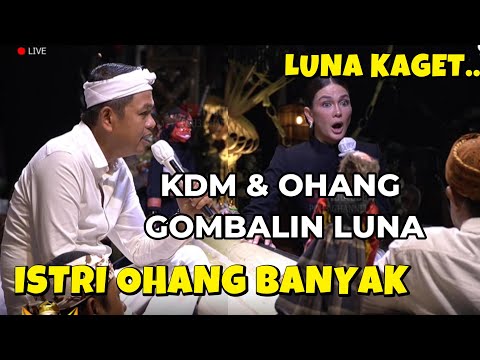 LUNA MAYA, KDM & OHANG BINTANG TAMU ISTIMEWA DI ACARA 4DALANG HARI JADI KOTA PURWAKARTA