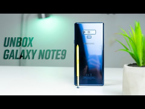 (VIETNAMESE) Mở hộp Galaxy Note 9 chính hãng đầu tiên
