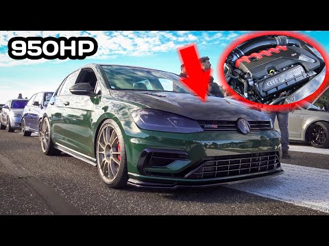 950HP VW Golf R "MTRS" - Fully Built RS3 SWAP! (5-cylinder turbo)