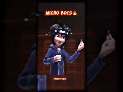 💥 introduction micro bots💤 | Big Hero 6 edit | #shorts #animation #bighero6