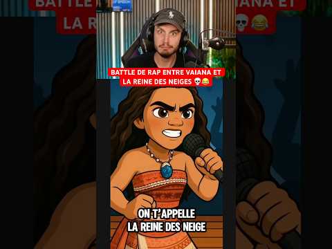 BATTLE DE RAP ENTRE VAIANA ET LA REINE DES NEIGES 💀😂