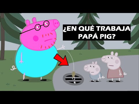 ¿En Que TRABAJA PAPÁ PIG?