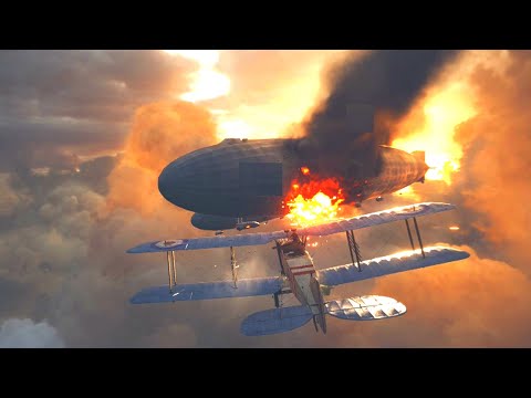 Air Battle in the Skies of London in Battlefield 1