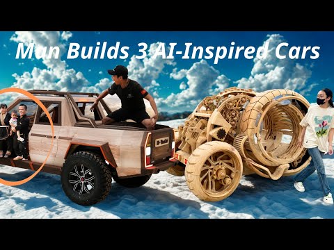 7 Billion People Watched Him Build These 3 AI Concept Cars
