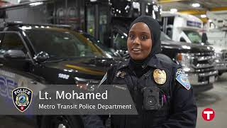 Metro Transit Police Department 30x30 - Lt. Mohamed