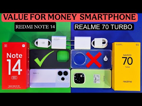 Redmi Note 14 5G Vs Realme Narzo 70 Turbo 5G: Total Comparison Showdown!