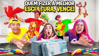 A MELHOR ESCULTURA DE BALÃO, VENCE! 