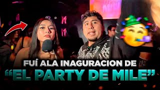 FUÍ a LA INAGURACION de LA DISCOTEKA DE MILENKA Y ENCONTRE A MUCHOS INFLUENCERS 🔥😎