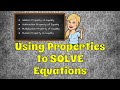 Justifying Solutions in One Step Equations