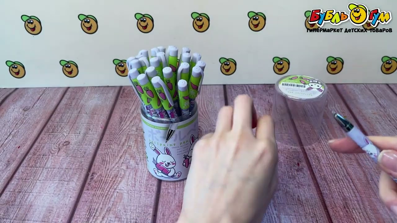 Ручка шариковая Зайчик - видео Ручка шариковая Зайчик - видео