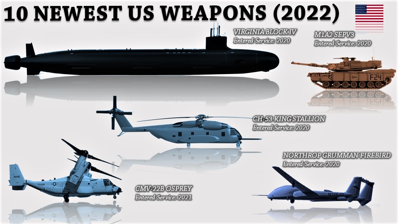 10 Newest Weapons of USA (2022)