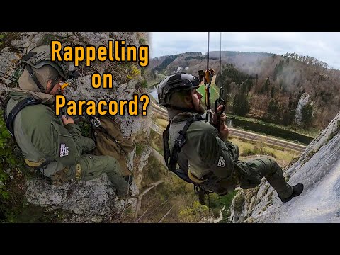 Can you Rappel on Paracord ? - Don't do this!