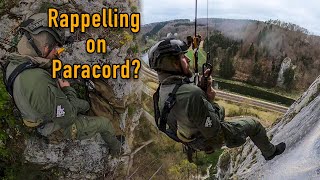 Can you Rappel on Paracord ? - Don't do this!