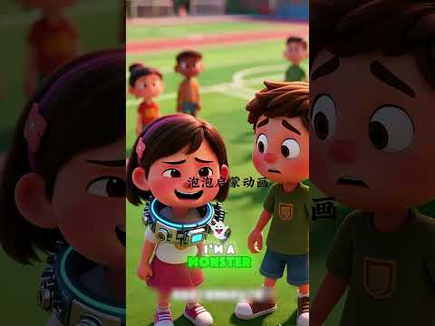 Mechanical collar to suppress flames🔥🤖  The Fire Kid's SECRET Revealed At School!#funny