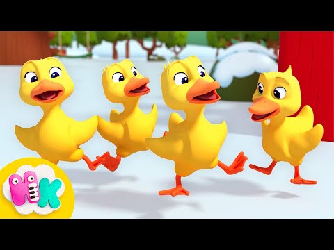 Zimowe Kaczuszki ! 🦆 5 Malych Kaczuszek | HeyKids - Piosenki dla dzieci