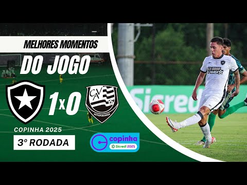 BOTAFOGO 1X0 VOTUPORANGUENSE  | MELHORES MOMENTOS | GOLS DA  COPINHA 2025 - COPA SP JR