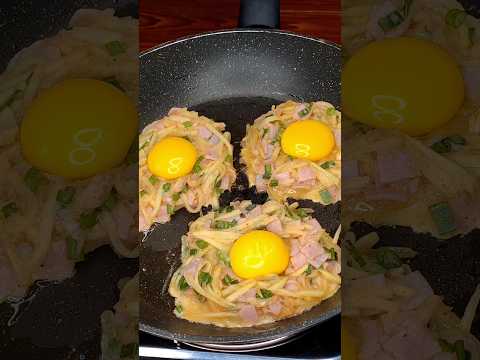 ¡Nunca había comido huevos tan deliciosos! #shorts