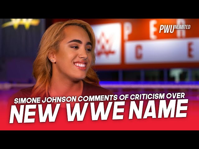 Simone Johnson Comments Of Criticism Over New WWE Name & Name Taking Family Name