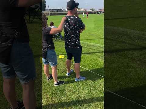 He went to his son's game