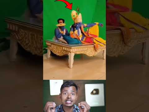 Lord Vishnu behind the scenes shooting #shorts
