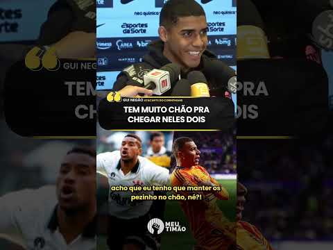 GUI NEGÃO FALA DA COMPARAÇÃO DA TORCIDA COM ELE E O MBAPPÉ 😂