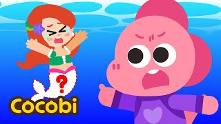Who Stole the Mermaid’s Tail?!😱 Songs for Kids | Cocobi