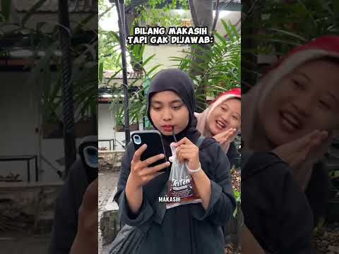 Customer dibilang makasih tapi gak dijawab😡