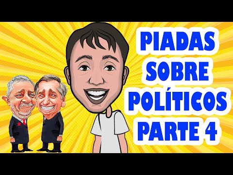 PIADAS ANIMADAS SOBRE POLíTICOS PARTE 4 - HUMORISTA THIAGO DIAS