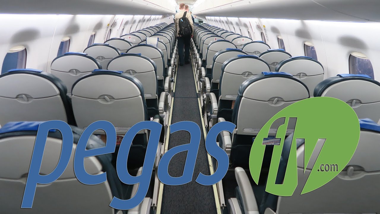 Embraer 190 а/к Pegas Fly Рейс Москва (Шереметьево) - Санкт-Петербург